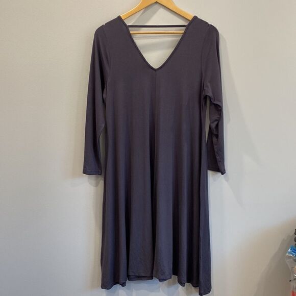 NWT Torrid Mini Jersey Trapeze Dress in Gray - Picture 8 of 10
